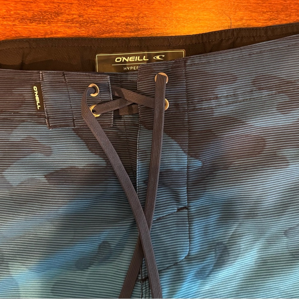 O'Neill Blue and Black Board Shorts